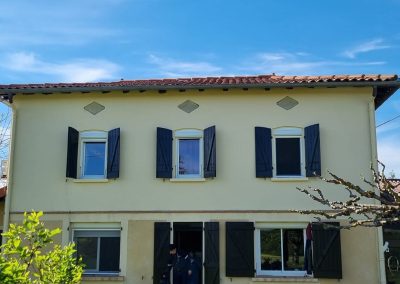 Rénovation façade maison Albi