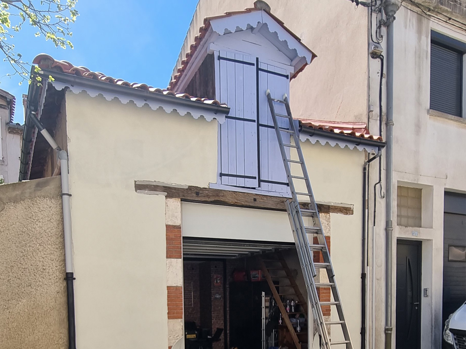 Repeindre façade maison Puygouzon